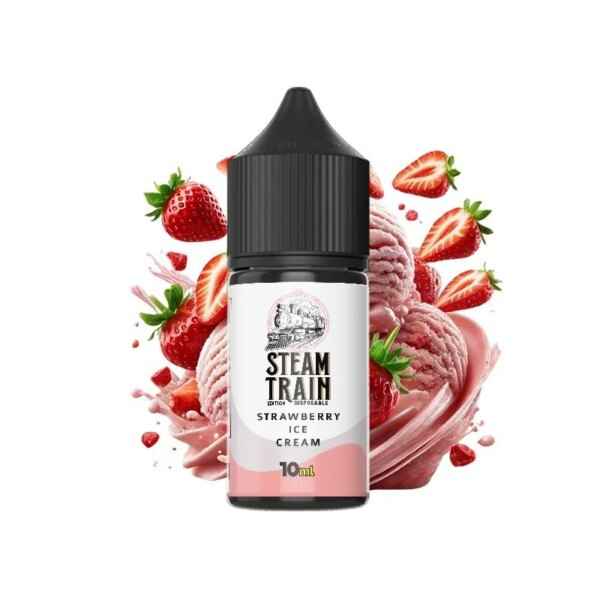 steam train disposable edition strawberry ice cream 1030ml 1