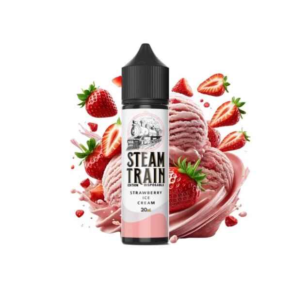 steam train disposable edition strawberry ice cream 2060ml 1