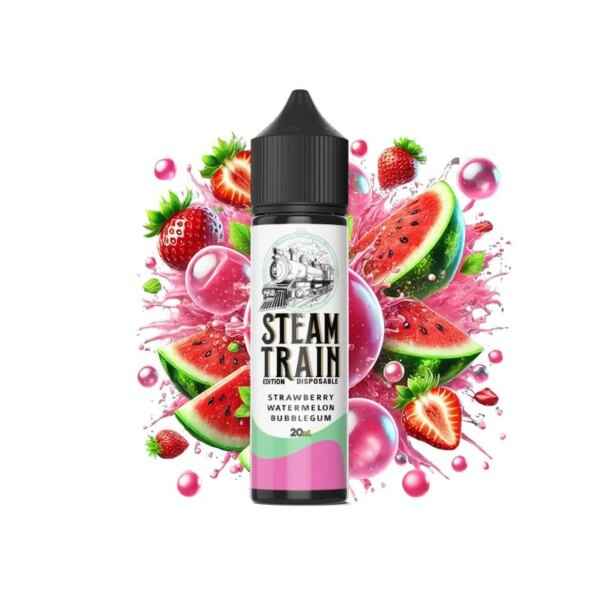 steam train disposable edition strawberry watermelon bubblegum 2060ml 1