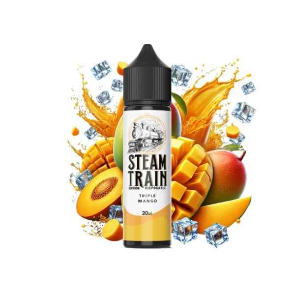 steam train disposable edition triple mango 2060ml 1