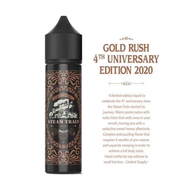 steam train gold rush επετειακή έκδοση 2020 20ml60ml 1