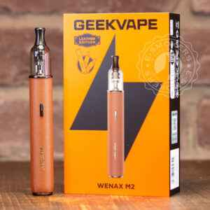 Wenax M2 Leather Edition Kit by GeekVape, Χρώμα Terra Brown