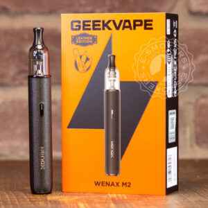 Wenax M2 Leather Edition Kit by GeekVape, Χρώμα Volcanic Black