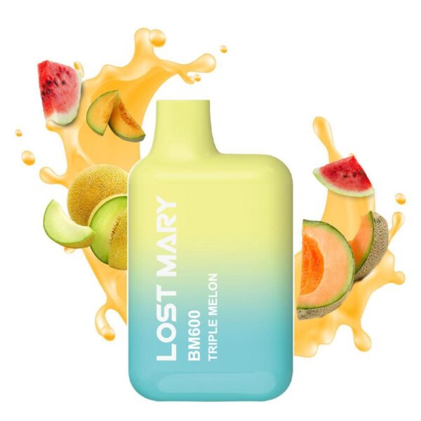 15099-Lost-Mary-BM600-20mg-2ml-Triple-Melon-GR 15099 Lost Mary BM600 20mg 2ml Triple Melon GR