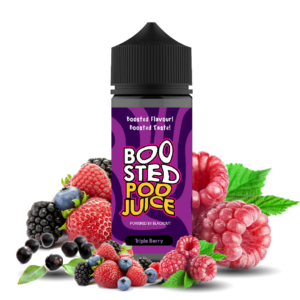 Blackout Boosted Pod Juice Triple Berry Flavorshot 120ml