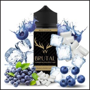 BLACKOUT Flavorshot Brutal Blueberry Bubble Gum Ice 120ml