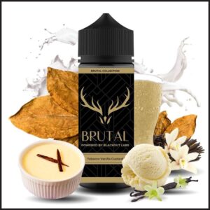 BLACKOUT Flavorshot Brutal Tobacco Vanilla Custard 120ml