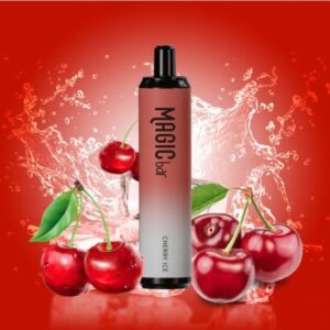 Magic Bar 4000puffs Cherry Ice 0% NICOTINE
