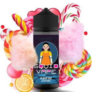 BLACKOUT Squid Vape Player 456 Cotton Candy 120ml