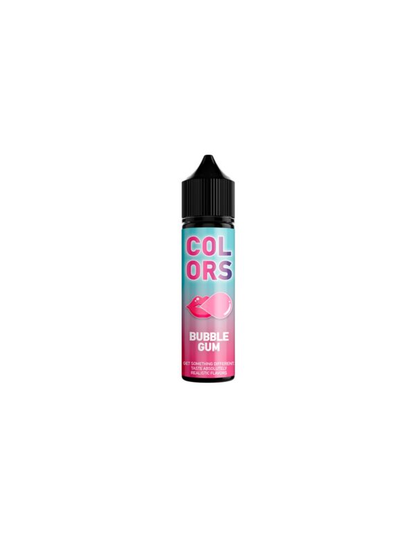 mad juice colors bubble gum flavour shot 12 60ml
