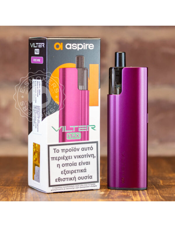 vilter max pod kit 1800mah by aspire 4