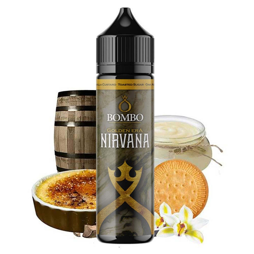 Bombo Golden Era Nirvana 15ml/60ml Flavorshot 4 Bombo Golden Era Nirvana 20ml/60ml Flavorshot