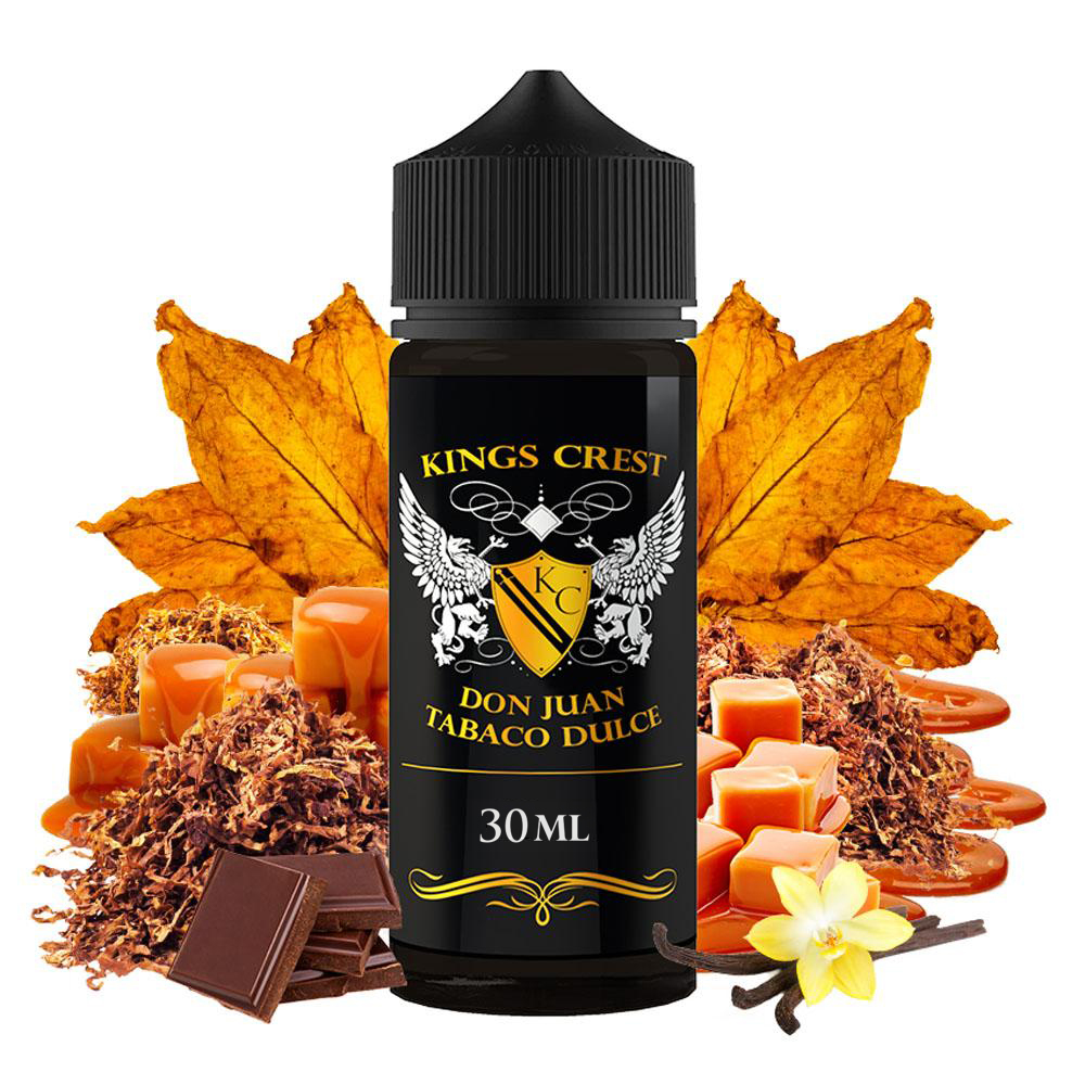 Kings Crest Don Juan Tabaco Dulce 30ml/120ml Flavorshot 3 12873