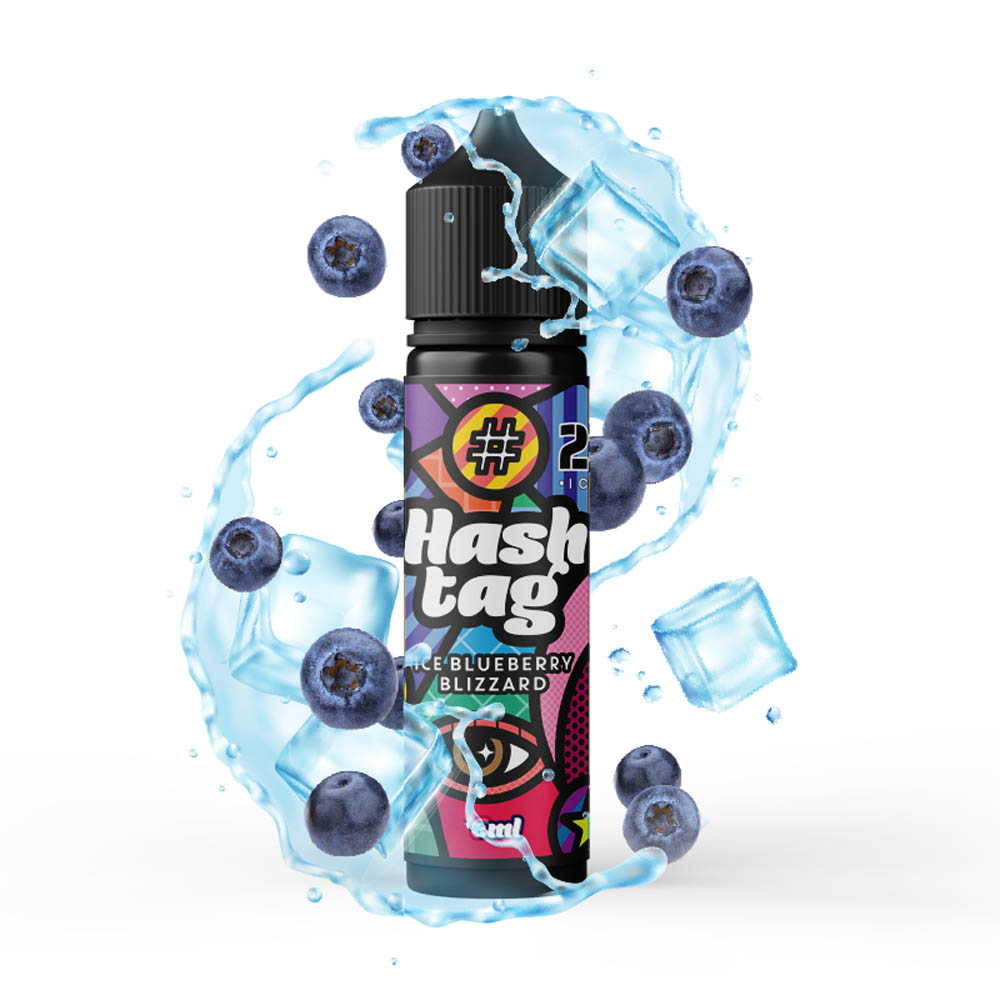 Hashtag Ice Blue Blizzard #21 6ml/60ml FS 2 21 BLUEBERRY BLIZZARD