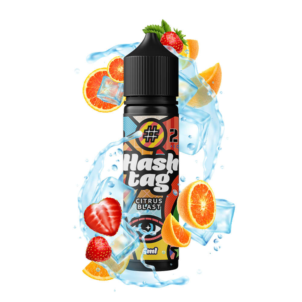 Hashtag Citrus Blast Ice #28 6ml/60ml FS 2 28 CITRUS BLAST