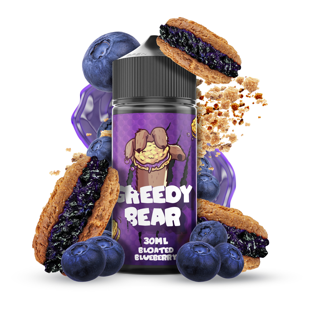 Greedy Bear Bloated Blueberry 30ml/120ml Flavorshot 3 62327aa2 1ac9 4c84 b8c2 12e84e80d534