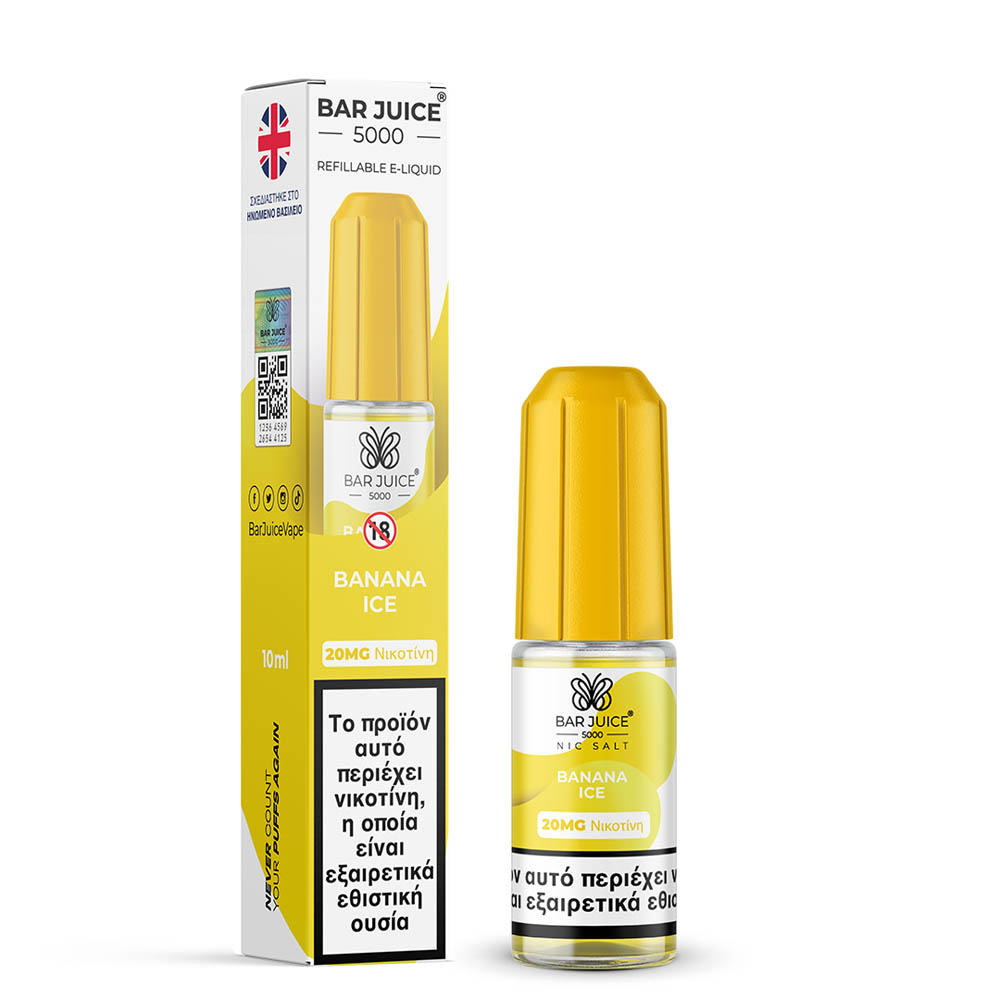 Bar Juice 5000 Banana Ice 10ml 20mg Nic Salts 2 Banana Ice 20mg Bar Juice Nic Salt E liquid 3