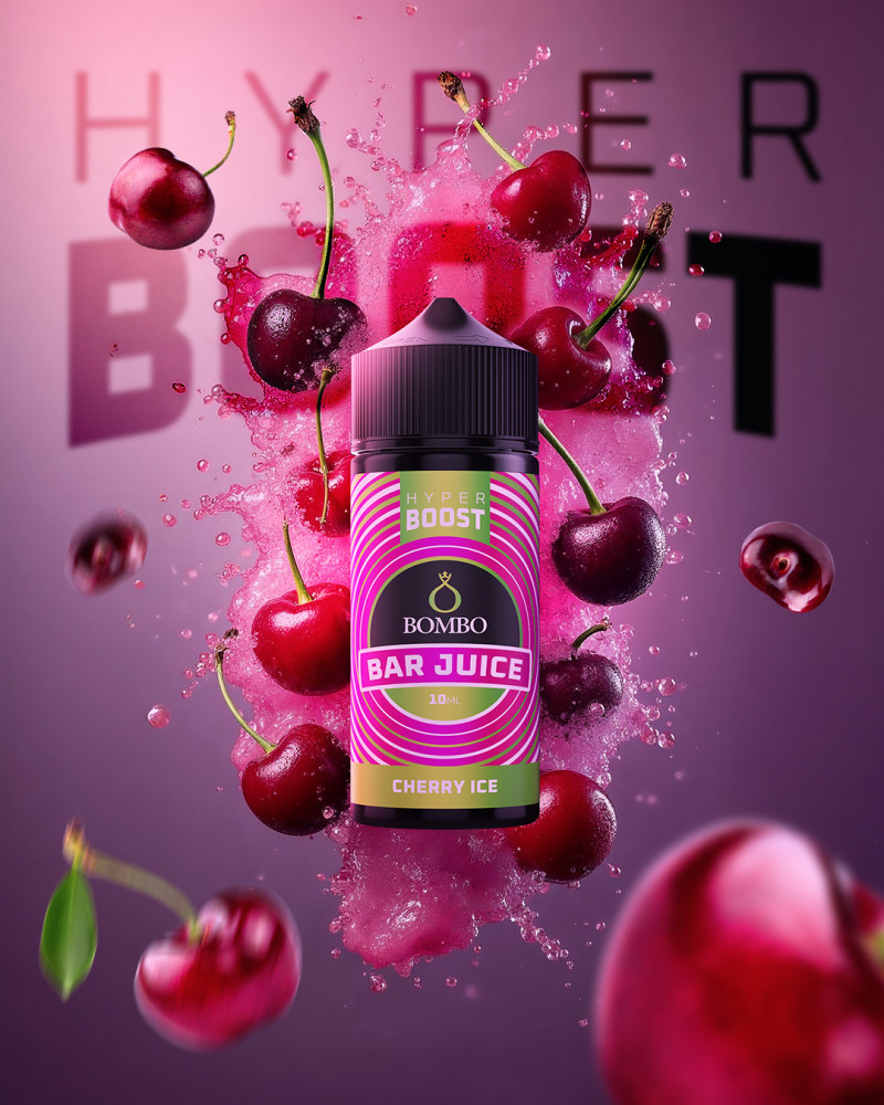 Bombo Bar Juice Hyper Boost Cherry Ice Promo Pic