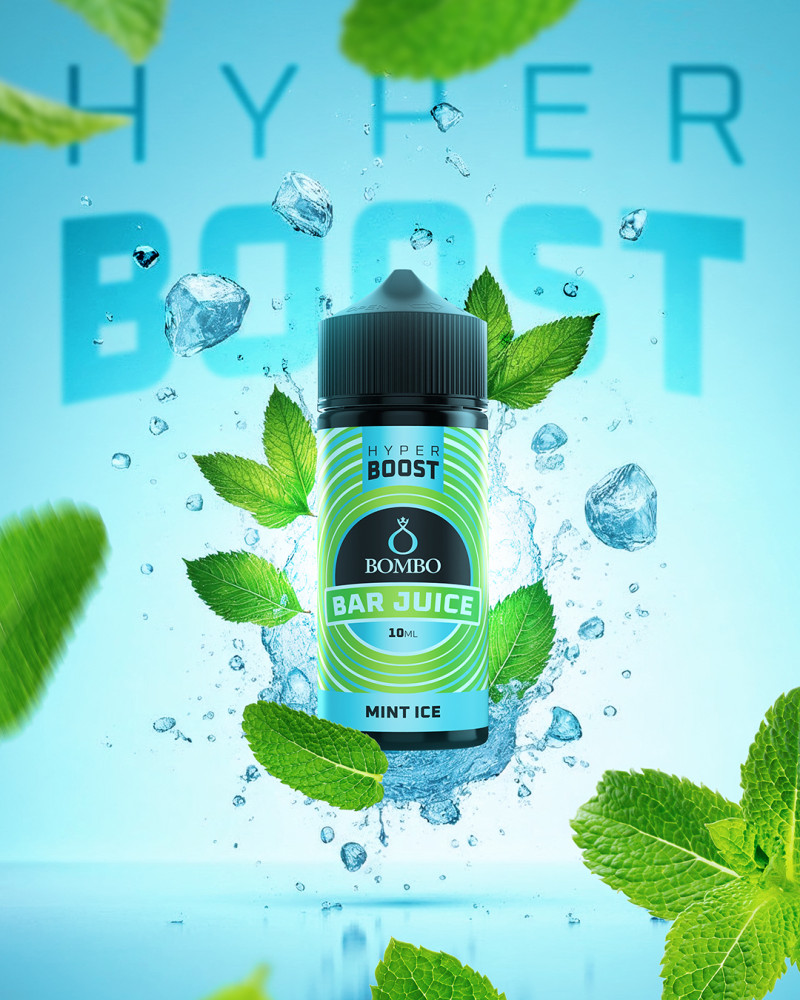 Bombo Bar Juice Hyper Boost Mint Ice Promo Pic