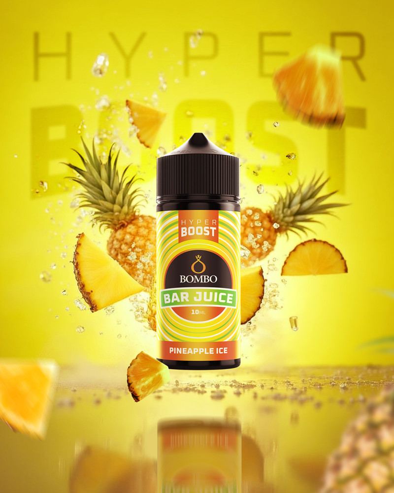 Bombo Bar Juice Hyper Boost Pineapple Ice Promo Pic