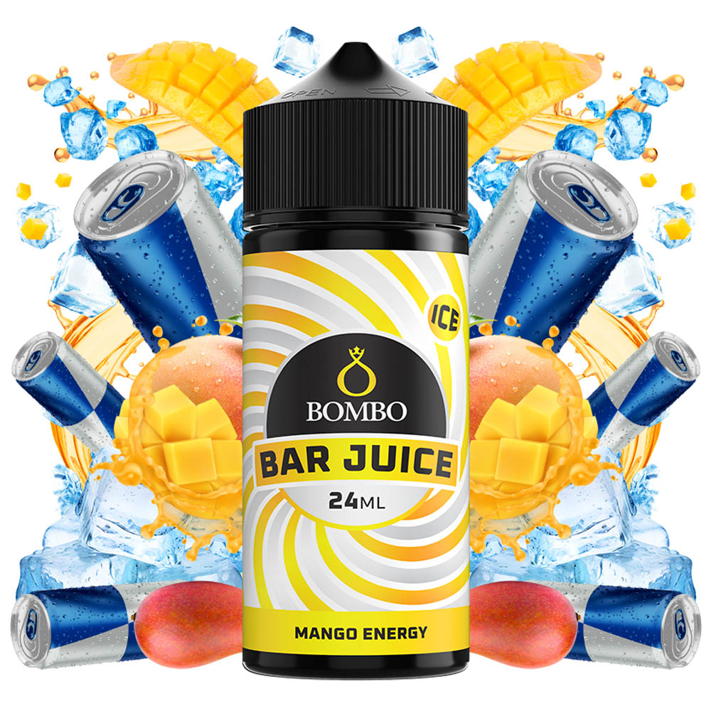 Bombo Bar Juice Mango Energy Ice 24ml Longfill