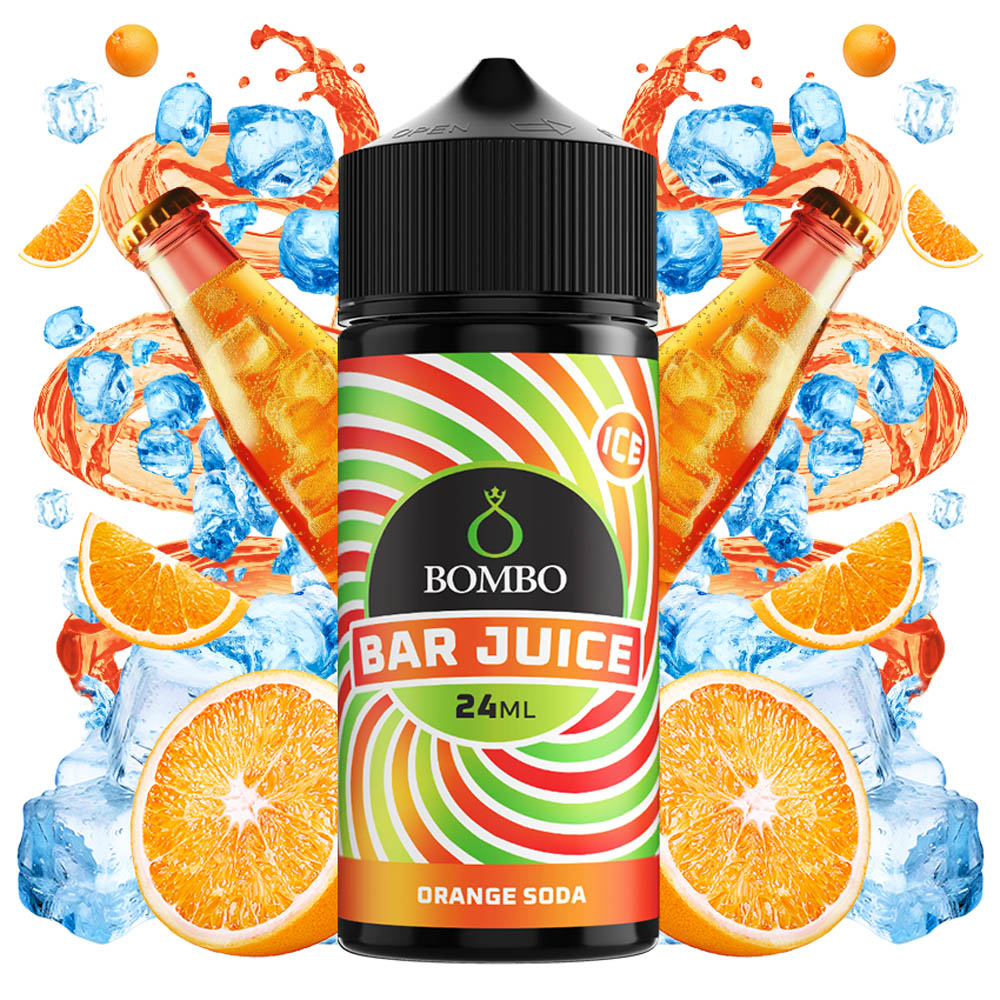Bombo Bar Juice Orange Soda Ice 24ml Longfill