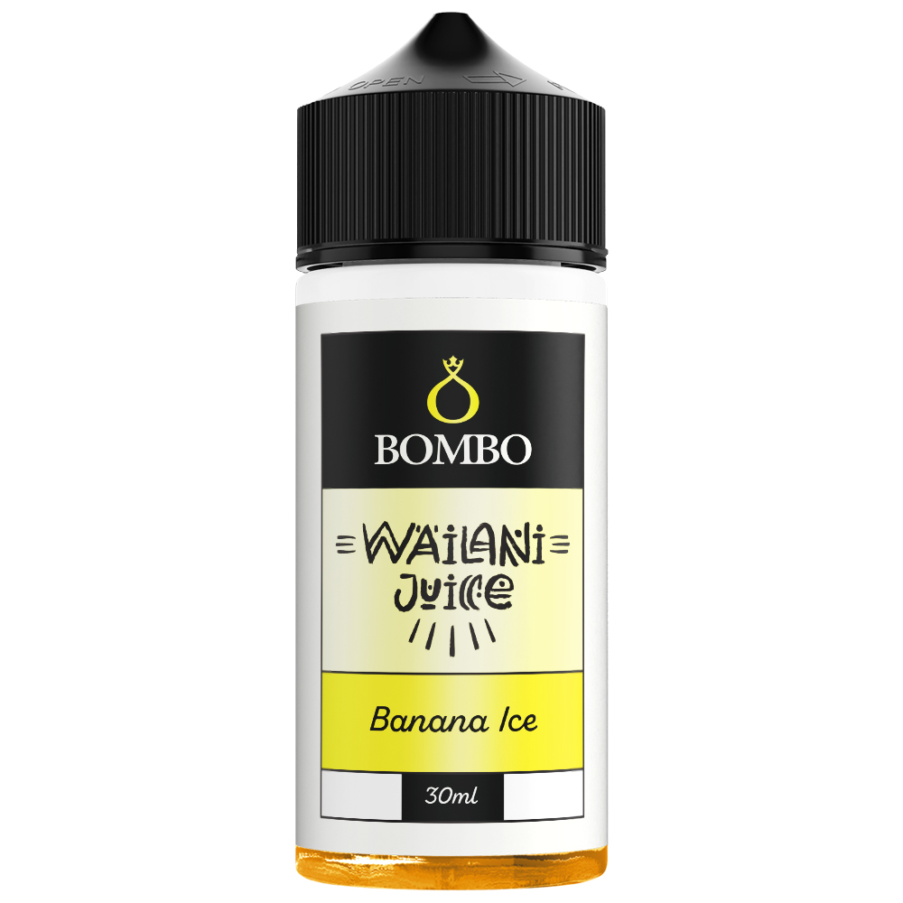 Bombo eLiquids Wailani Juice Banana Ice 30ml Longfill GR
