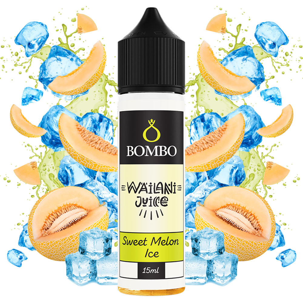 Bombo Wailani Juice Sweet Melon Ice 15ml/60ml Flavorshot 3 Bombo eLiquids Wailani Juice Sweet Melon Ice 15ml Longfill GR