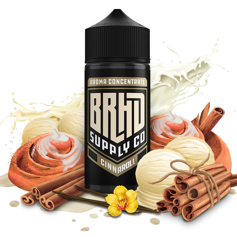 Barehead Classic Cinnaroll Ice Cream 30ml/120ml Flavorshot 4 Barehead Classic Cinaroll 30ml/120ml Flavorshot