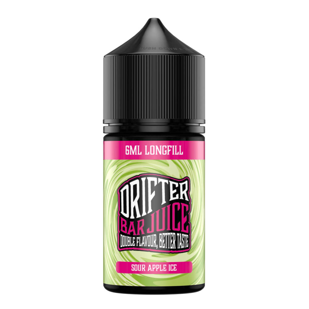 Drifter Bar Juice Sour Apple Ice 6ml 0mg