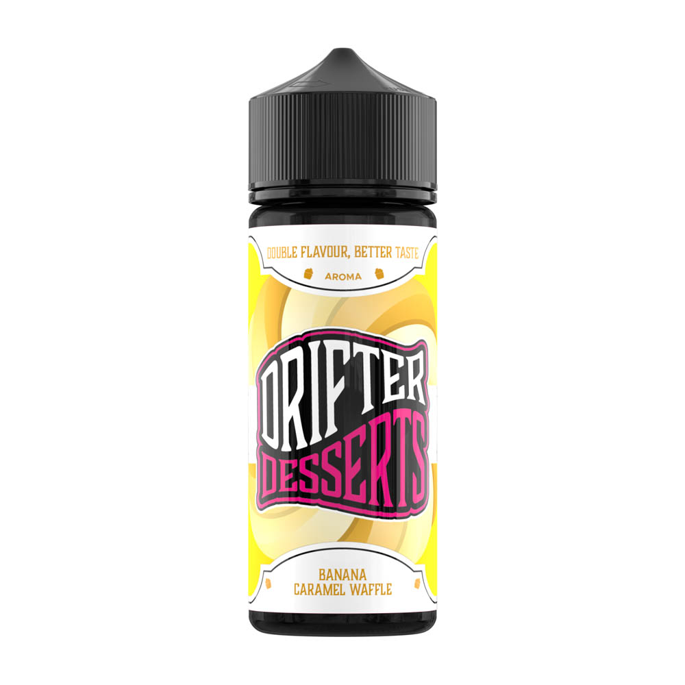 Drifter Desserts Banana Caramel Waffle 24ml/120ml Flavorshot 2 Drifter Desserts Banana Caramel Waffle 24ml 0mg