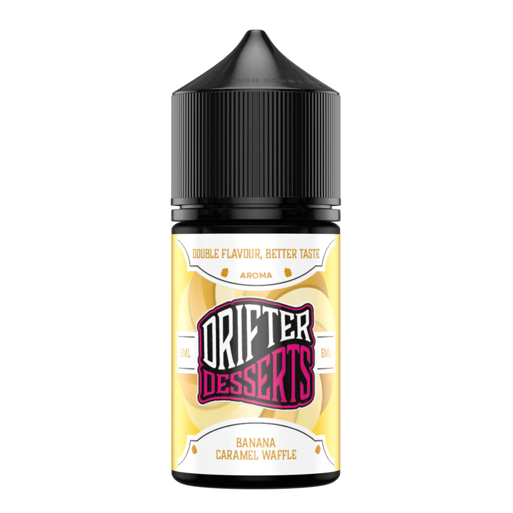 Drifter Desserts Banana Caramel Waffle 6ml/30ml Flavorshot 2 Drifter Desserts Banana Caramel Waffle 6ml 0mg