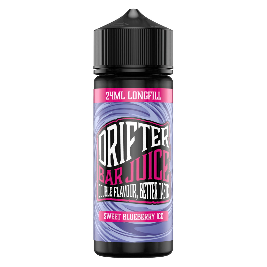 Drifter Bar Juice Sweet Blueberry Ice 24ml/120ml Flavorshot 3 Drifter Greece 24ml Sweet Blueberry Ice