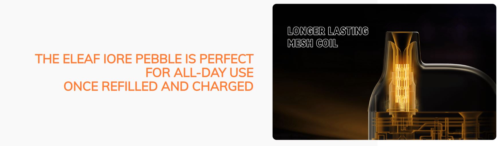 Eleaf Iore Pebble 6.5ml 0.8ohm Pod Δεξαμενή 1 Katagraphe3