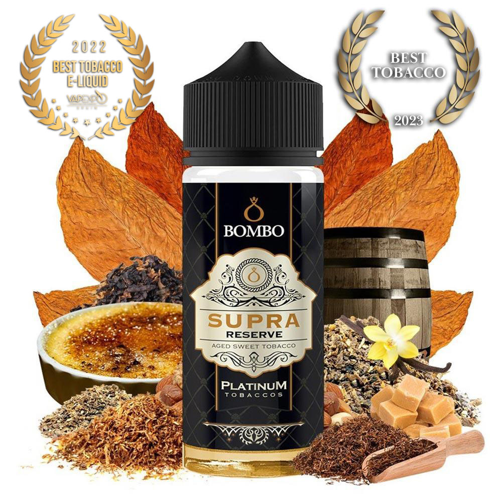 Bombo Platinum Tobaccos Supra Reserve 30ml/120ml Flavorshot 6 MicrosoftTeams image 1