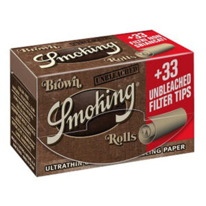 Χαρτάκια Smoking Rolls + Tips Brown 24/d