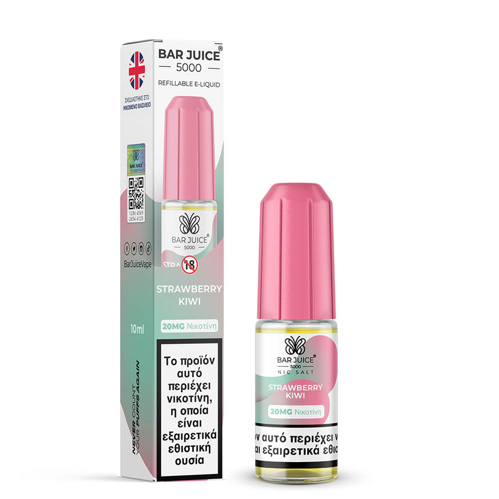 Strawberry Kiwi 20mg Bar Juice Nic Salt E liquid 3