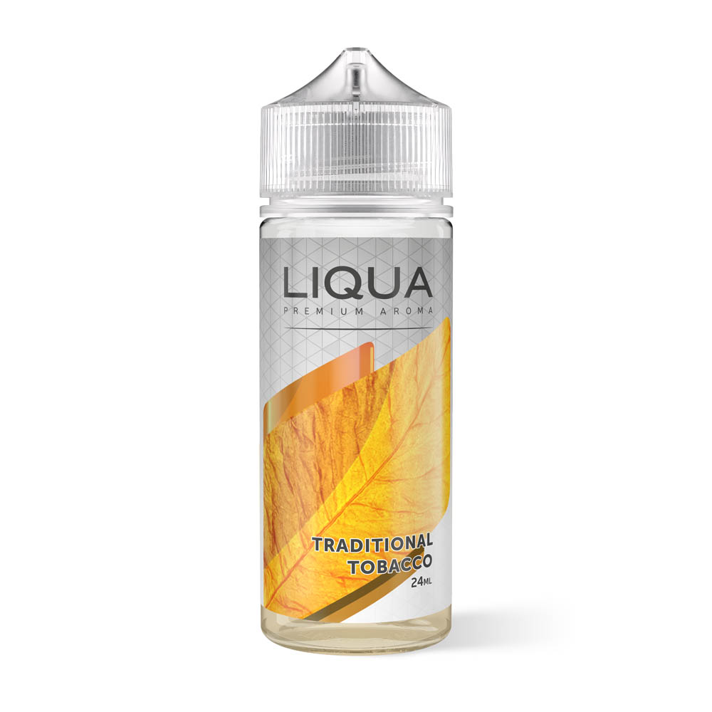 Liqua Traditional Tobacco 24ml/120ml Flavorshot 2 Liqua Traditional Tobacco 12ml/60ml Flavorshot