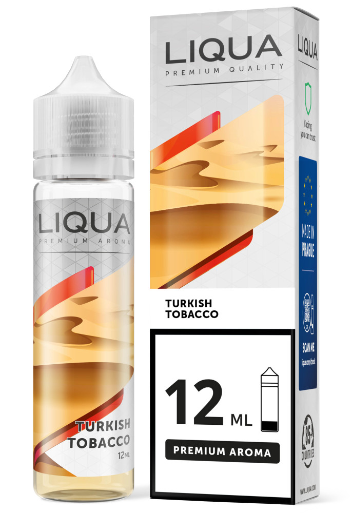 Liqua Turkish Tobacco 12ml/60ml Flavorshot 2 Turkish Tobacco