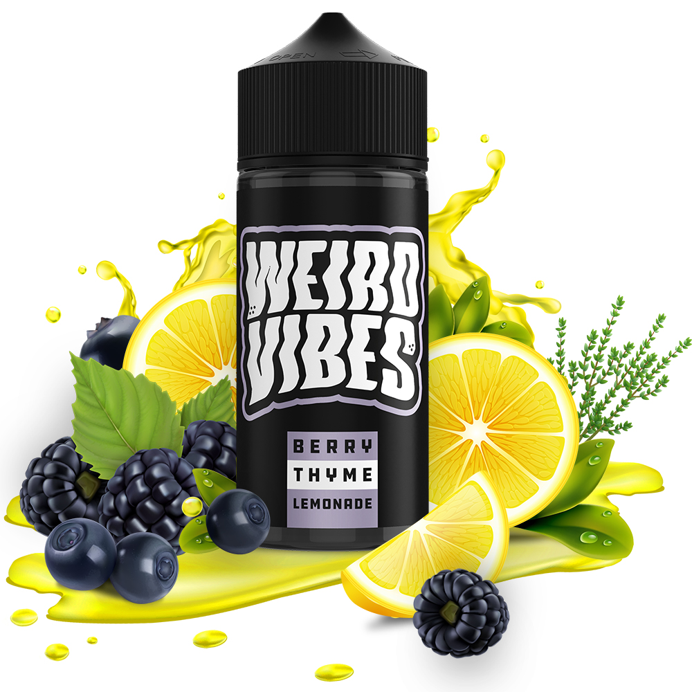 Barehead Weird Vibes Berry and Thyme Lemonade 30ml/120ml Flavorshot 4 Barehead Weird Vibes Berry and Thyme Lemonade 30ml/120ml Flavorshot