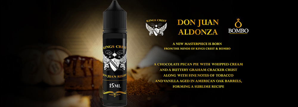 Bombo Kings Crest Don Juan Aldonza 15ml/60ml Flavorshot 1 aldonza EN1