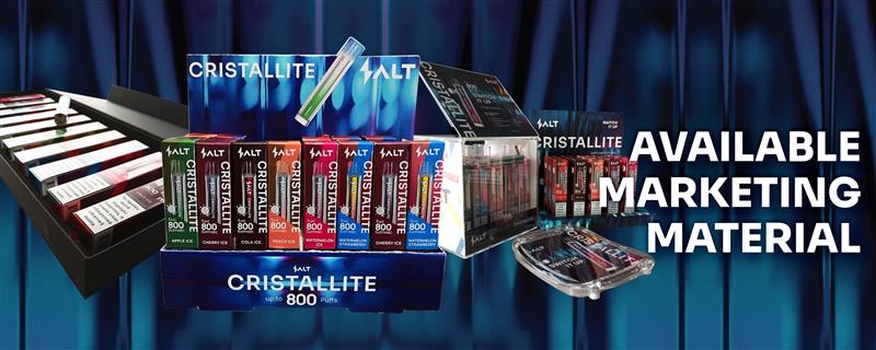 Salt Cristallite 20mg 2ml Strawberry Ice 2 banner phor site 1