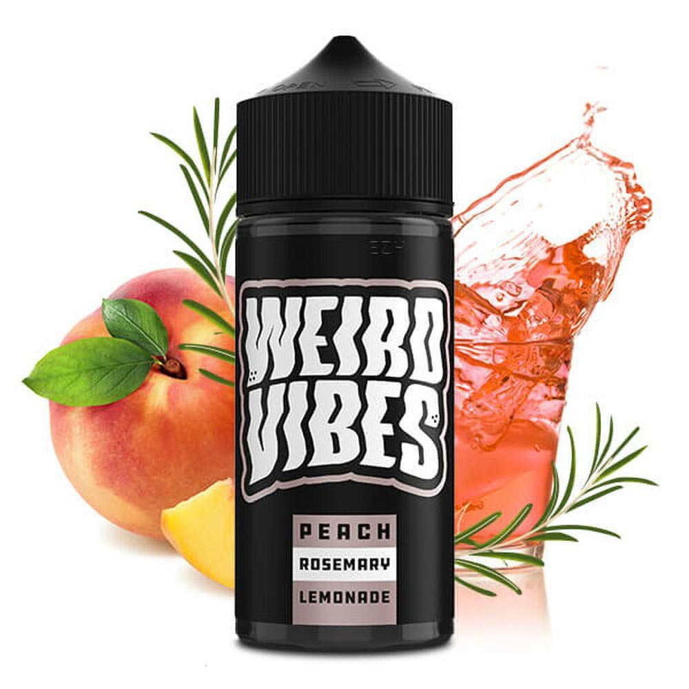 Barehead Weird Vibes Peach and Rosemary Lemonade 30ml/120ml Flavorshot 3 barehead weird vibes peach rosemary lemonade 20ml