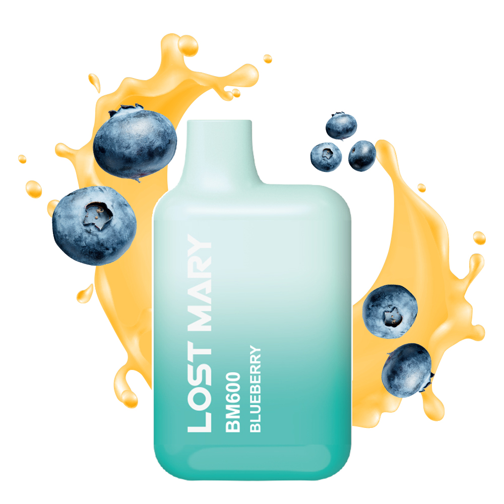 Lost Mary BM600 20mg 2ml Blueberry 2 blueberry