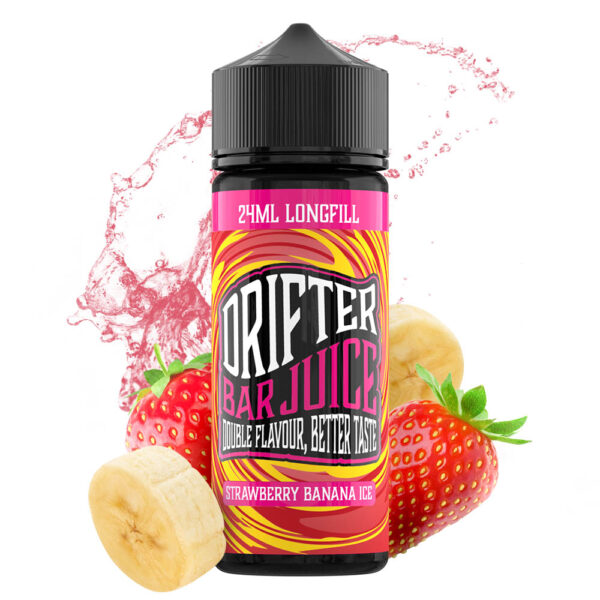 drifter bar juice strawberry banana ice 24ml 120ml flavorshot 1769424511