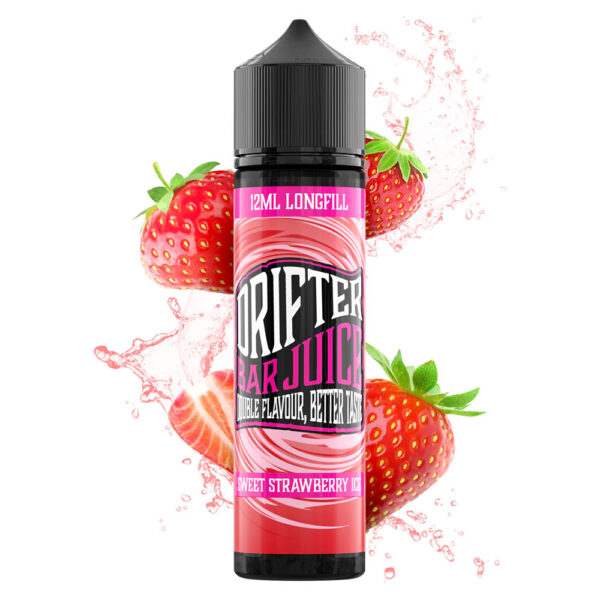 drifter bar juice sweet strawberry ice 12ml 60ml flavorshot 1769424512
