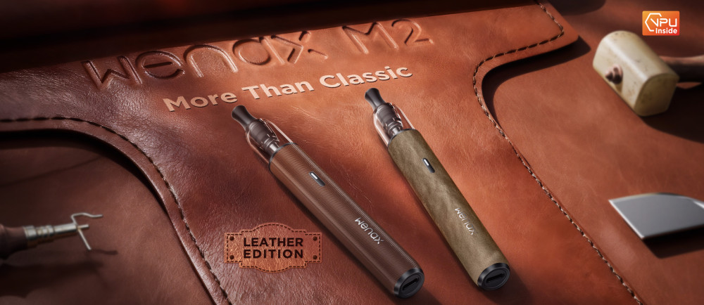 Geekvape Wenax M2 2ml Leather Edition Pod Kit – Oak Grey 1 p14