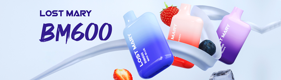 Lost Mary BM600 20mg 2ml Blueberry Sour Raspberry 3 presta banner lost