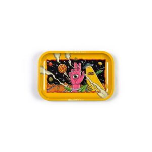 Rolling Tray Smoking Earth Large