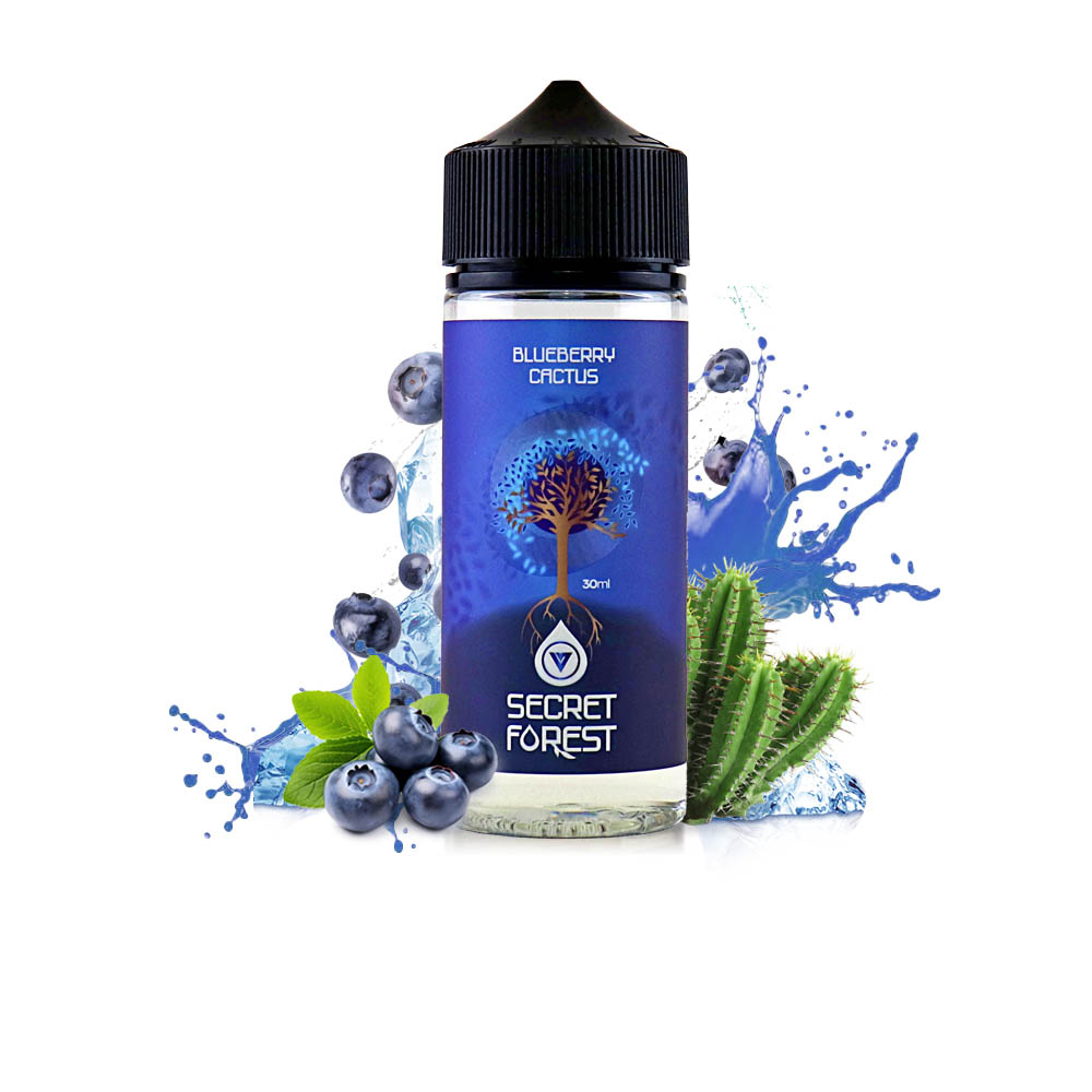 Secret Forest Blueberry Cactus 30ml/120ml Flavorshot 1 secret forest blueberry cactus 3